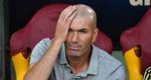 Zidane - Not happy with the game tonight
