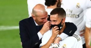 Eden Hazard sends message to Zidane after Chelsea draw