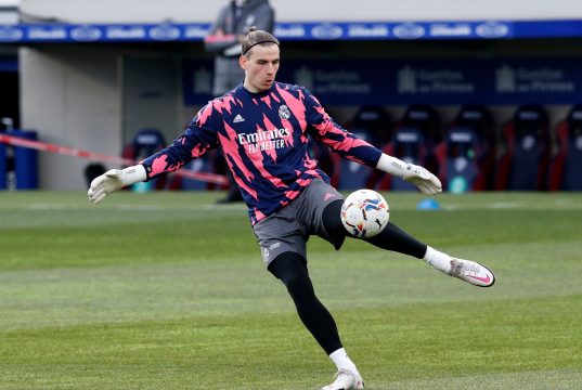 Andriy Lunin Ecstatic To Be At Real Madrid