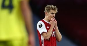 Martin Odegaard is happy at Arsenal amid Real Madrid exit talk