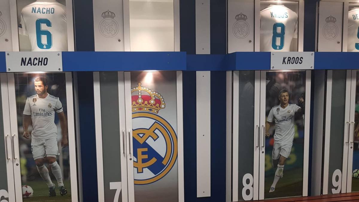 Real Madrid Dressing Room 2022