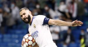 Karim Benzema ruled out for three weeks after injury in UCL tie