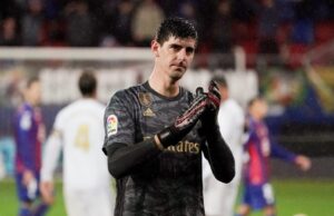 Real Madrid keeper Courtois mad at team after RB Leipzig defeat