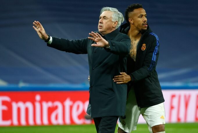 Ancelotti confirms Eder Militao's injury would set him back for a few weeks