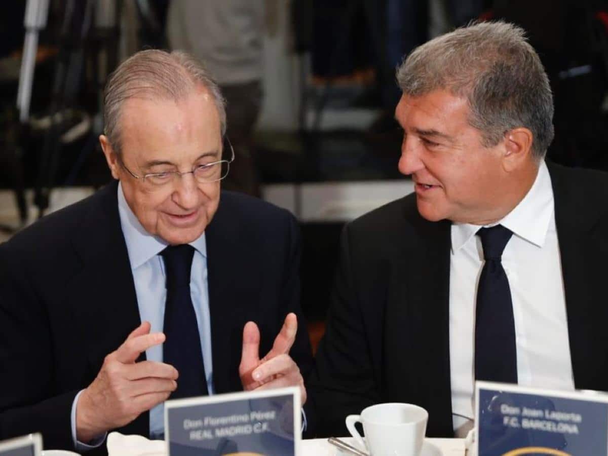 Joan Laporta hits out at Real Madrid in the Negreira case