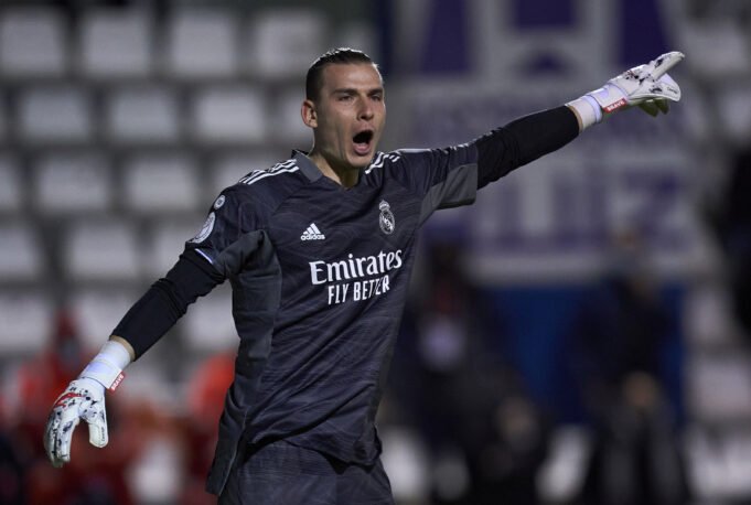 Ukrainian Andriy Lunin could leave Real Madrid this summer