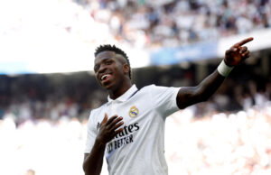 Jamie Carragher feels Vinicius Junior “goes higher up the list” of the best players in world football