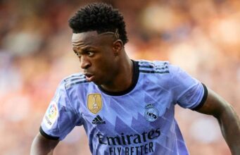 Real Madrid set to announce a new contract for star winger Vinicius Jr