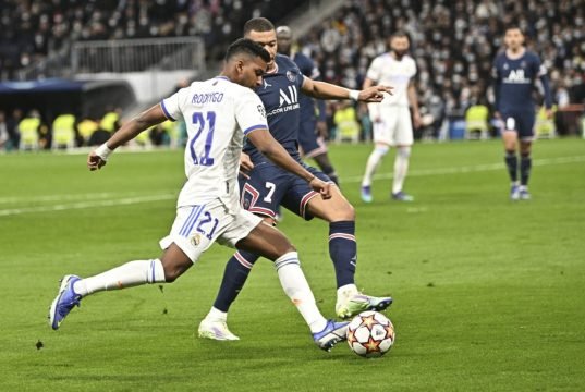 Rodrygo could be dropped from the Real Madrid starting XI if Mbappe joins the club this summer