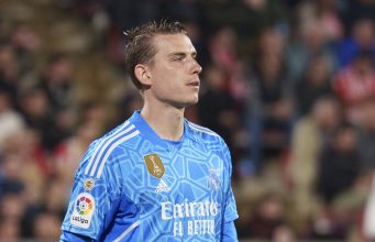 Real Madrid looking to sell Andriy Lunin for atleast €8 million this summer