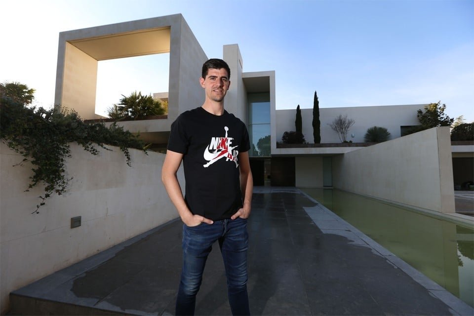Thibaut Courtois house - his home is worth €5 Million
