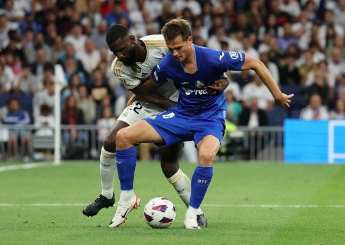 Juanmi Latasa is currently on loan to Getafe