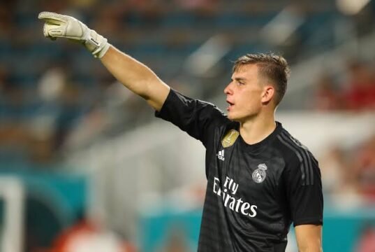 Real Madrid goalkeeper Andriy Lunin desire to stay at the club next season