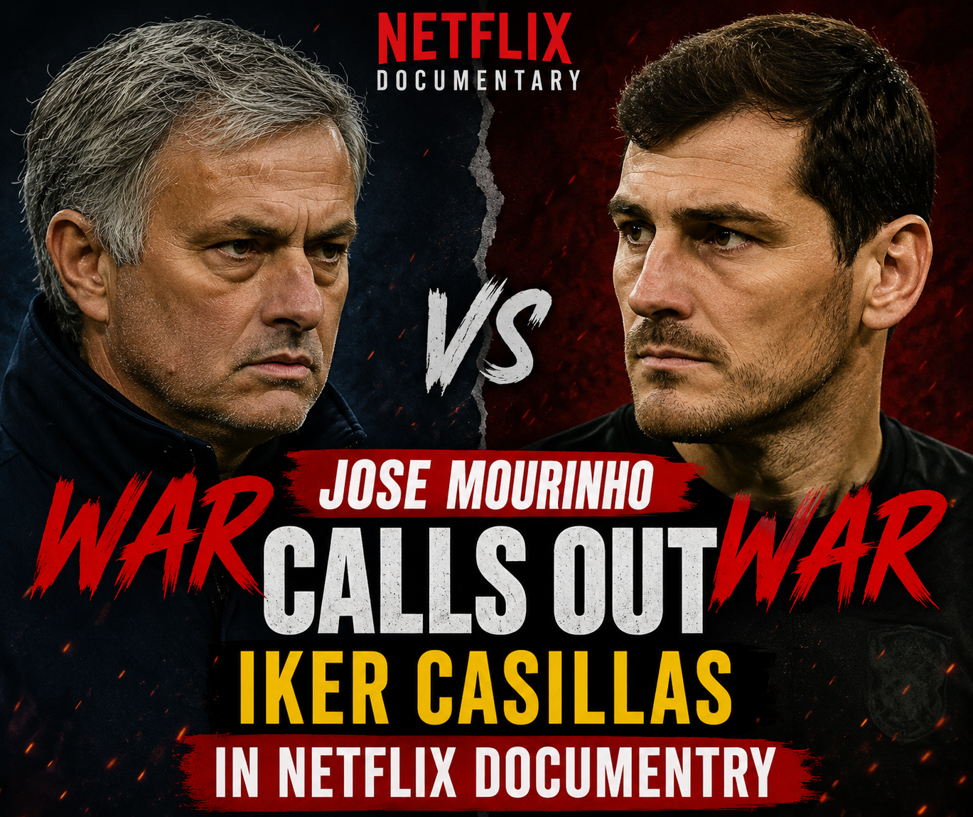 Jose Mourinho calls out Real Madrid legend Iker Casillas in Netflix documentry: